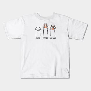 Rock Paper Scissors K9 Kids T-Shirt